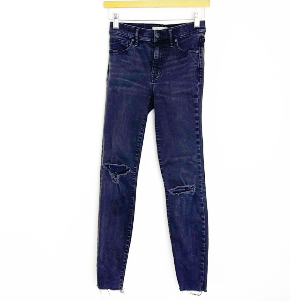 Madewell 9” high rise skinny 25